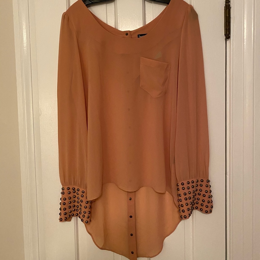 Double Zero Sheer Blouse - Picture 3 of 6